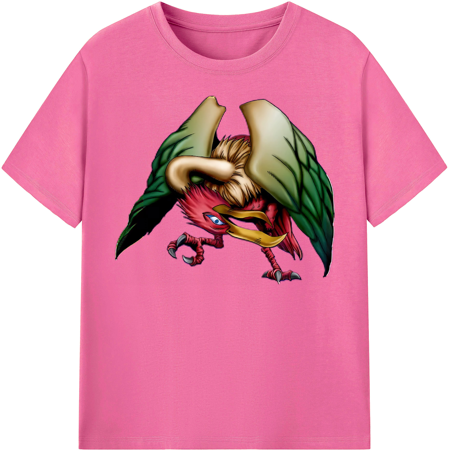 （画像用） 遊☆戯☆王 Yu-Gi-Oh! レディースカジュアルプリントTシャツ（綿100％）